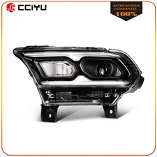 Left Driver Side Headlight Assembly w/LED DRL For 2021-2024 Dodge Durango
