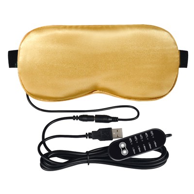 Adjustable Heated Eye Patch - Electric Warming Pad for Dry Eyes, Sleep & Work