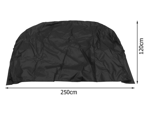 Berichterstattung Badetuch Abdeckung Grill Wasserdicht Schützende Größe 250X120 - Bild 2 von 10