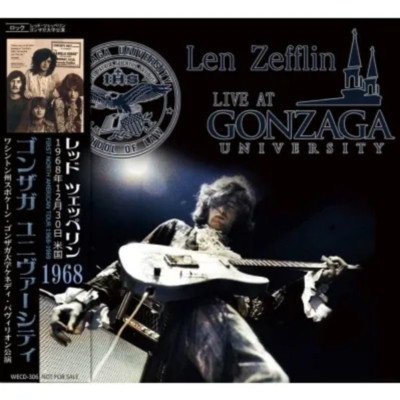 LED ZEPPELIN / LIVE AT GONZAGA UNIVERSITY 1968 (1CD) Shipping Free W/obi NEW