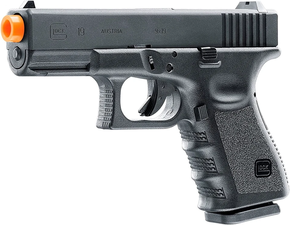 Pistola de Airsoft Umarex Glock 19 Gen 3 Blowback con Gas Verde y Paquete BB (2276303) Foto 2 de 4