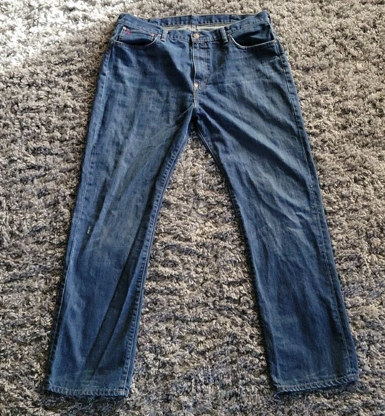 Polo Ralph Lauren Jeans Men's Size 38x34 Blue Denim Regular Fit - Image 2 of 4