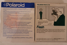 Lot of 1 Polaroid Type 600 and 1 600 Plus Sealed Film