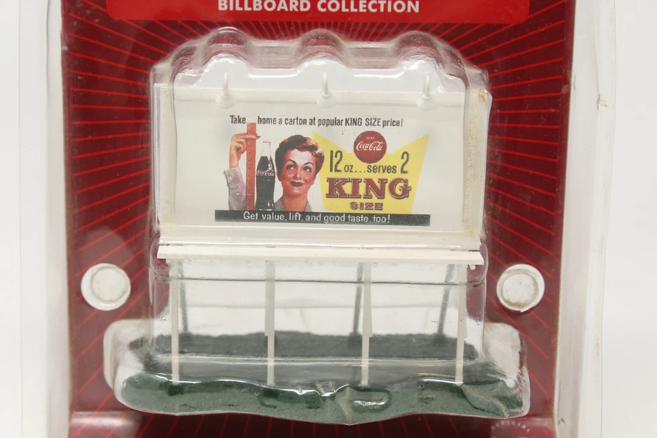 HO Athearn 8260 Coca-Cola Billboard "King Size" Collection #5 - Image 2 of 3
