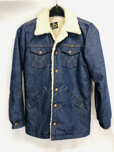 Maverick Jean Denim Jacket Sherpa Lined 