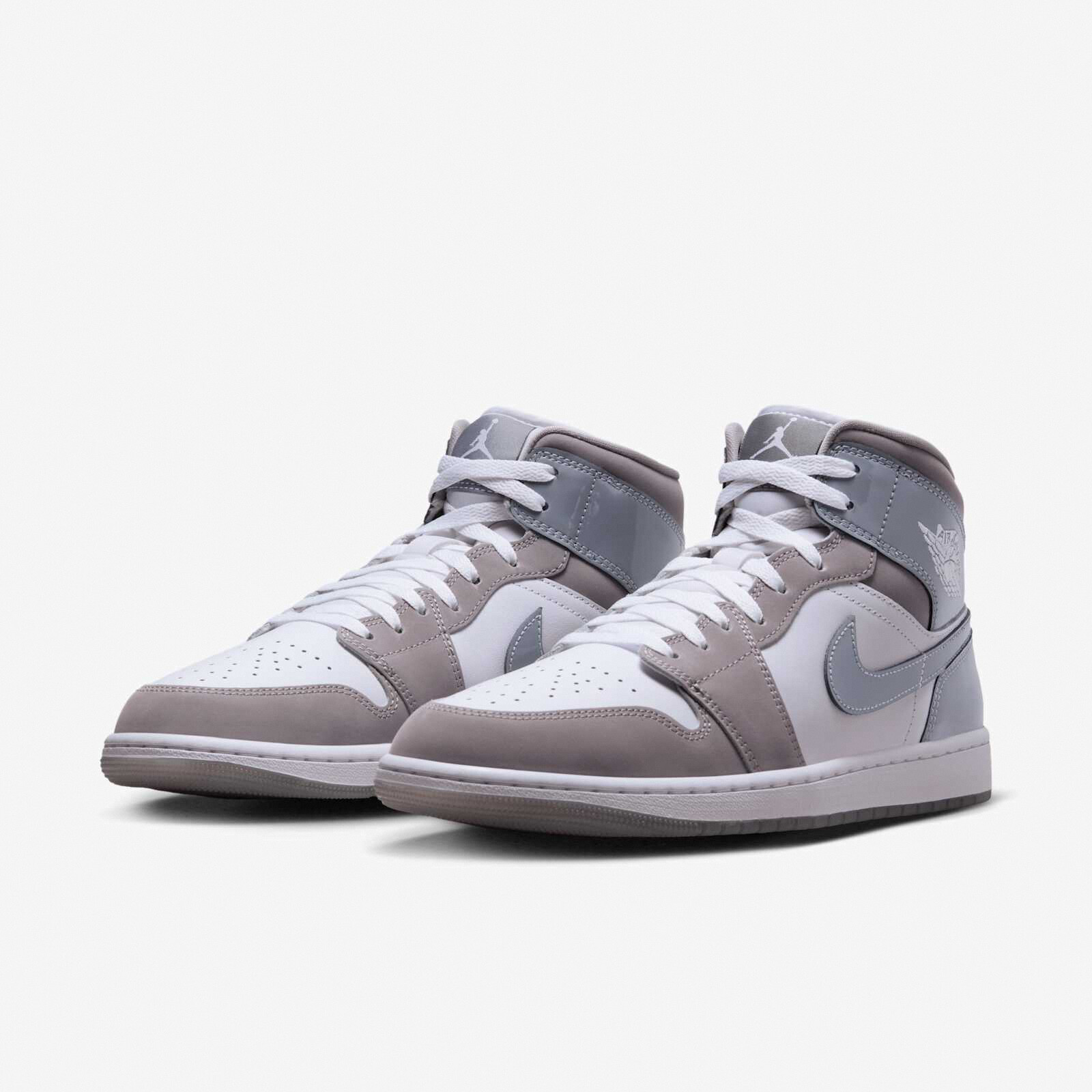 Nike Air Jordan 1 Mid SE AJ1 Cool Grey Men Casual Shoes Sneakers HF3216-100