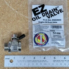 EZ Oil Drain Valve for Mack/Volvo Applications # EZ-206 Thread: NPT 7/8"-14UNF