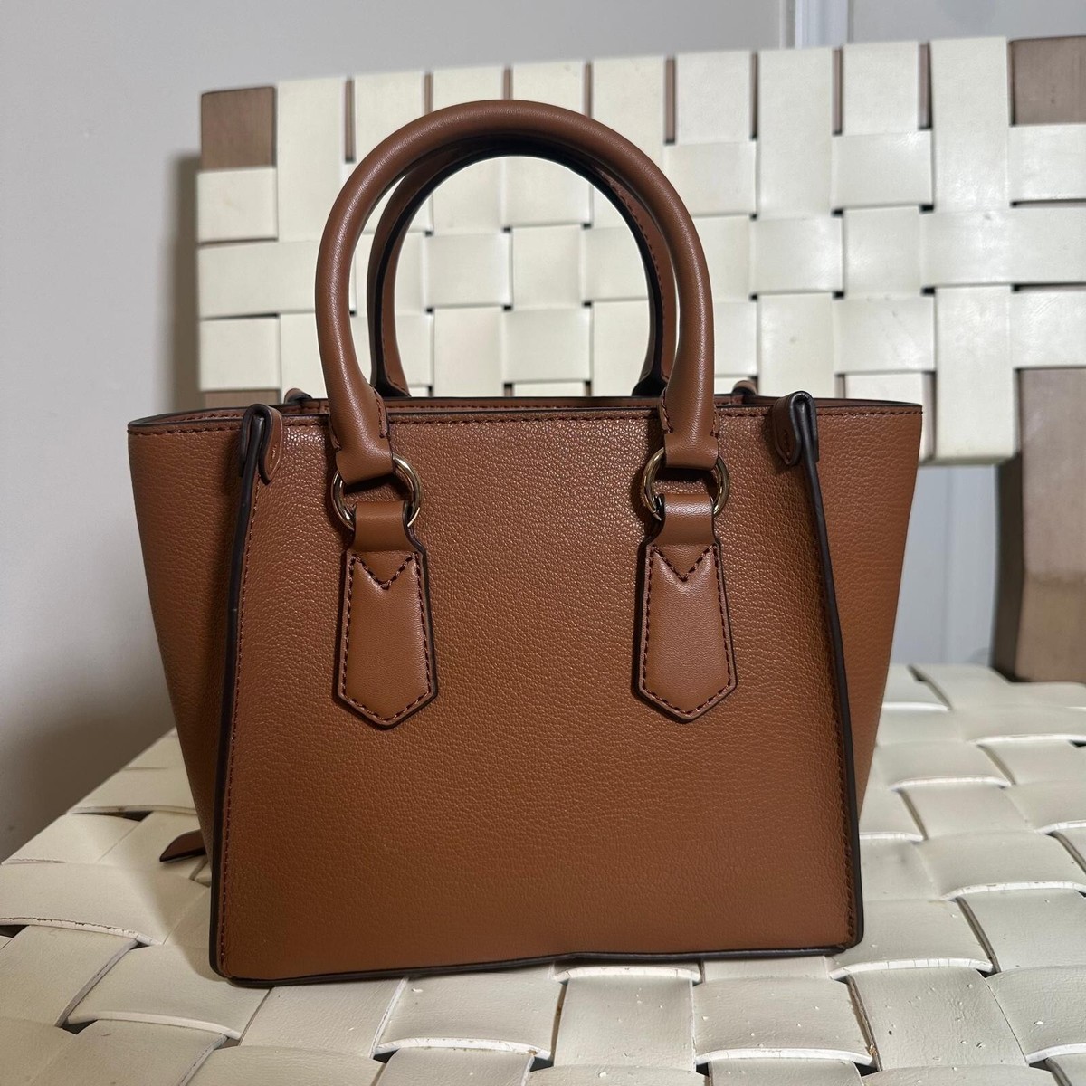 NWT Michael Kors KRIS Small Satchel Luggage Leather MSRP