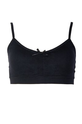 1 or 6 Pack Popular Girls Adjustable Seamless Cami Bras with Removable Padding