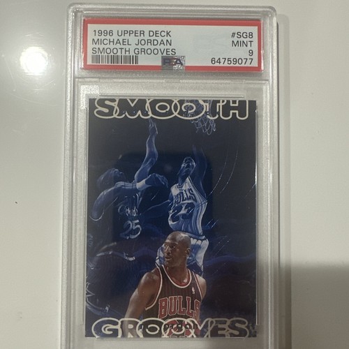 MICHAEL JORDAN 1996-97 UPPER DECK SMOOTH GROOVES #SG8 PSA 9 GEM MINT