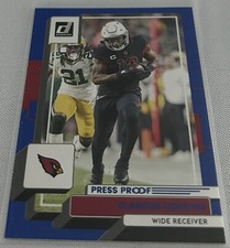 2022 Donruss Football DeAndre Hopkins Arizona Cardinals Press Proof Blue #2