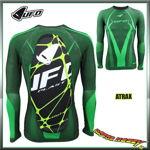 MAGLIA INTIMA UFO MTB CON PROTEZIONI SCHIENA ATRAX UNDERSHIRT TAGLIA S/M |  eBay
