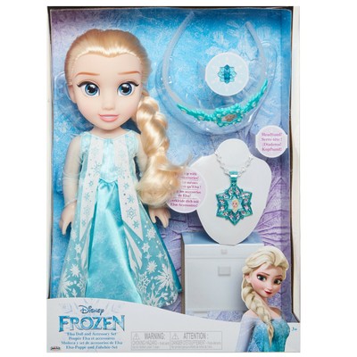 elsa doll set