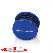 B16 B18 B20 Gsr Type-r Si Engine O-ring Cam Shaft Seal Cap Plug Aluminum Blue