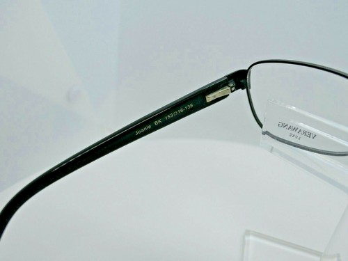 VERA WANG Joanie (BK) Black 53 X 16 135 mm w/Case Eyeglass Frame - Picture 6 of 8