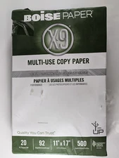 Boise Paper X-9 Multi Use Copy Paper 500 Sheets 11x17