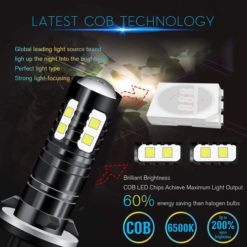 2x Lampadine LED per fari 36W 6000K per Polaris Ranger XP 700 XP 800 XP 900 XP 570 - Foto 2 di 6