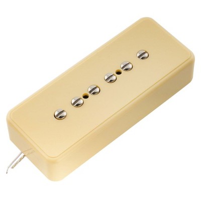Artec ASA90 Cream Alnico 5 Soapbar P90 Single Coil Electric Guitar Neck Pickup