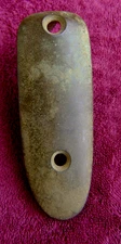 EXCAVATED BRASS M1852 ENFIELD RIFLE BUTT PLATE (PORT HUDSON)
