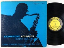 Sonny Rollins - Saxophone Colossus LP - Prestige - PRLP 7079 Mono DG RVG
