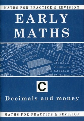 Maths for Practice and Revision: Bk. C: Early Maths by Peter Robson PAPERBACK