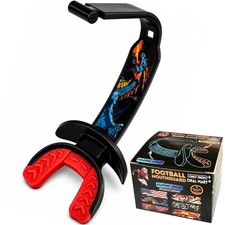 Oral Mart Football Mouth Guard (Dragon of Fury) Dual-Color Dragon Fury