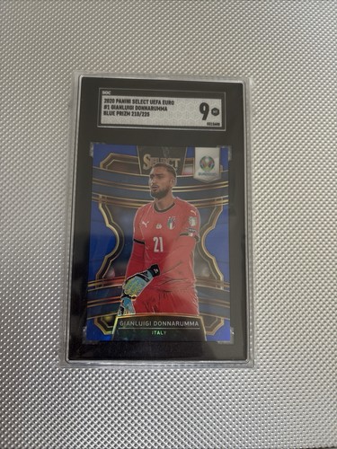 Gianluigi Donnarumma [Blue Prizm] #1 card
