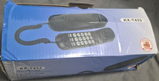 amazon KX-T433 Corded Telephone White Redial Mute Pause Flash New