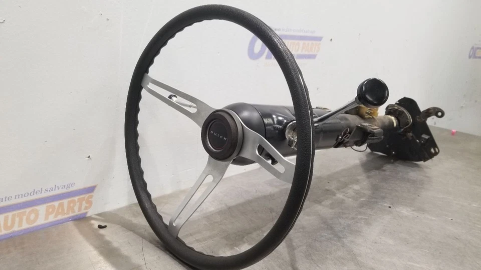 Buick Gran Sport GS 400 1969 montaje de columna de dirección con volante Foto 4 de 4