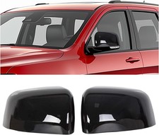Top Half Side Mirror Covers Compatible with 2011-2021 Jeep Grand Cherokee/Dodge