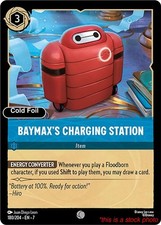 Baymax's Charging Station Lorcana TCG 7 - 180/204 Cold Foil