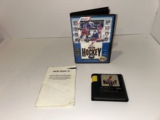 NHLPA Hockey 93 (Sega Genesis) Case, Cartridge And Manual