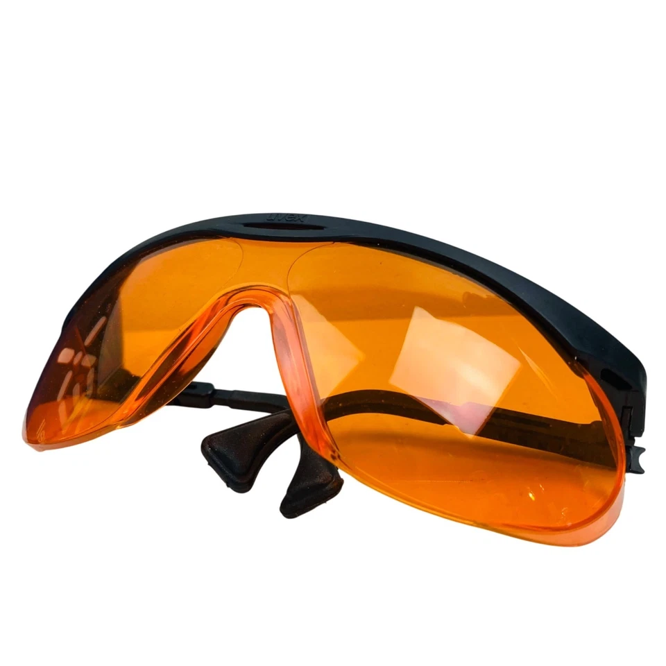 Skyper Safety Glasses Black & SCT-Orange UV Anti-Fog Lens Uvex S1933X Honeywell - Image 2 of 3