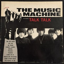 THE MUSIC MACHINE (Turn On) LP 1983 Big Beat UK Reissue WIK 17 Talk Talk NM/VG++