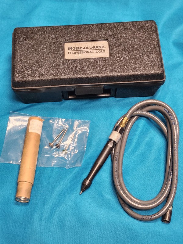 Ingersoll Rand Air Engraving Pen Kit EP50K With 3 Stylus Case Manual