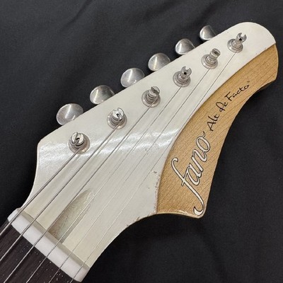Semi-Acoustic Electric Guitar Fano Alt de Facto GF6 Vintage White