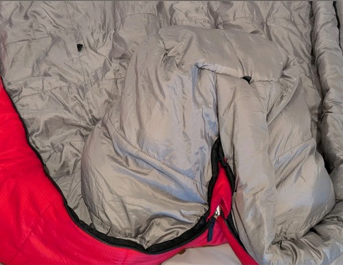 Mountain Hardwear Kaltwetterschlafsack - 80"x30" Synthetik Mumiensack 4 Pfund - Bild 4 von 10