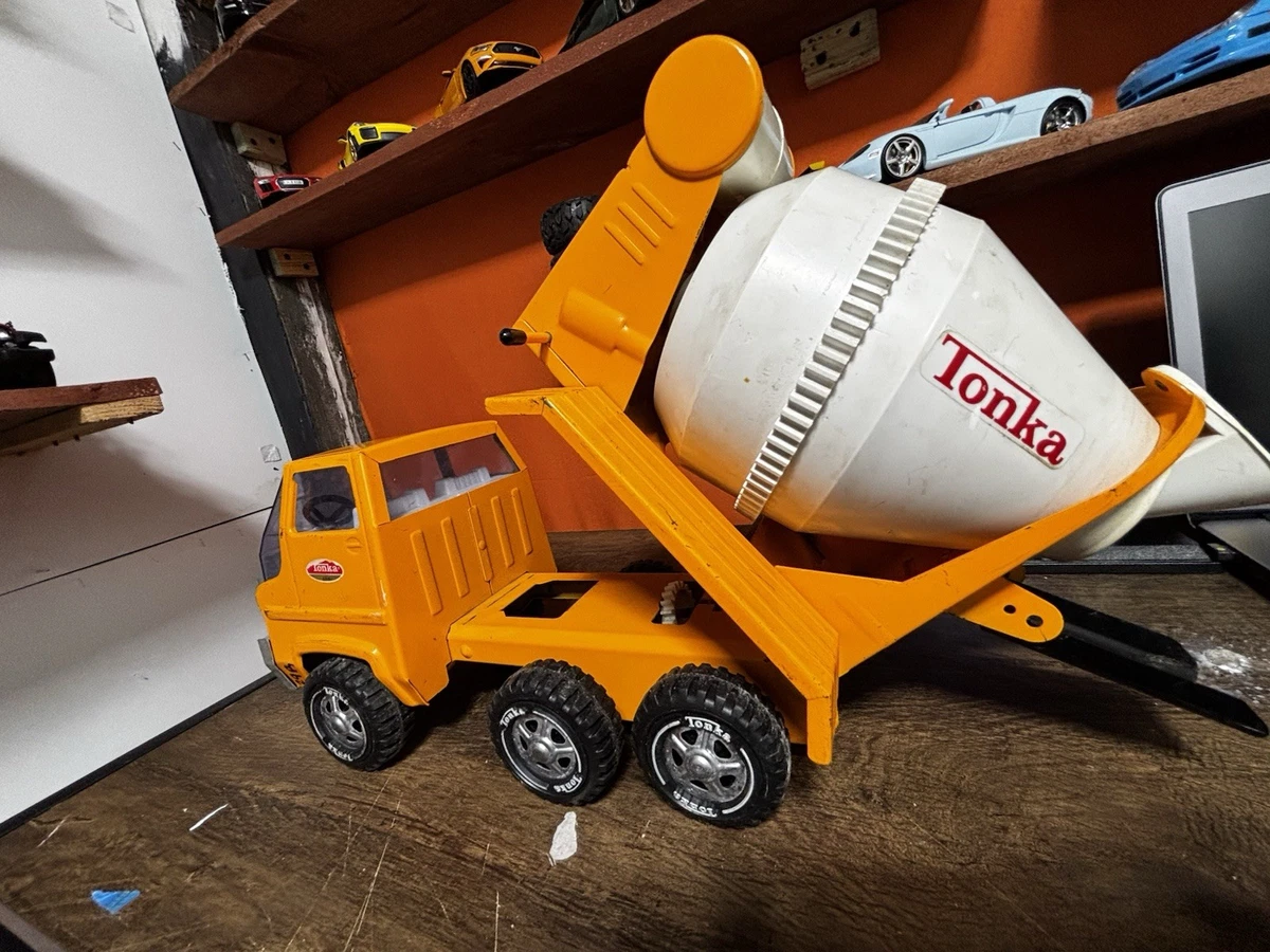 Camion Cemento Tonka In Die-cast – Serie Hasbro, Modello 2022, Giocattolo Da Costruzione