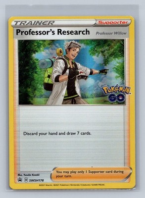 Professor's Research SWSH178 Holo Promo Sword & Shield Promo NM Free Shipping