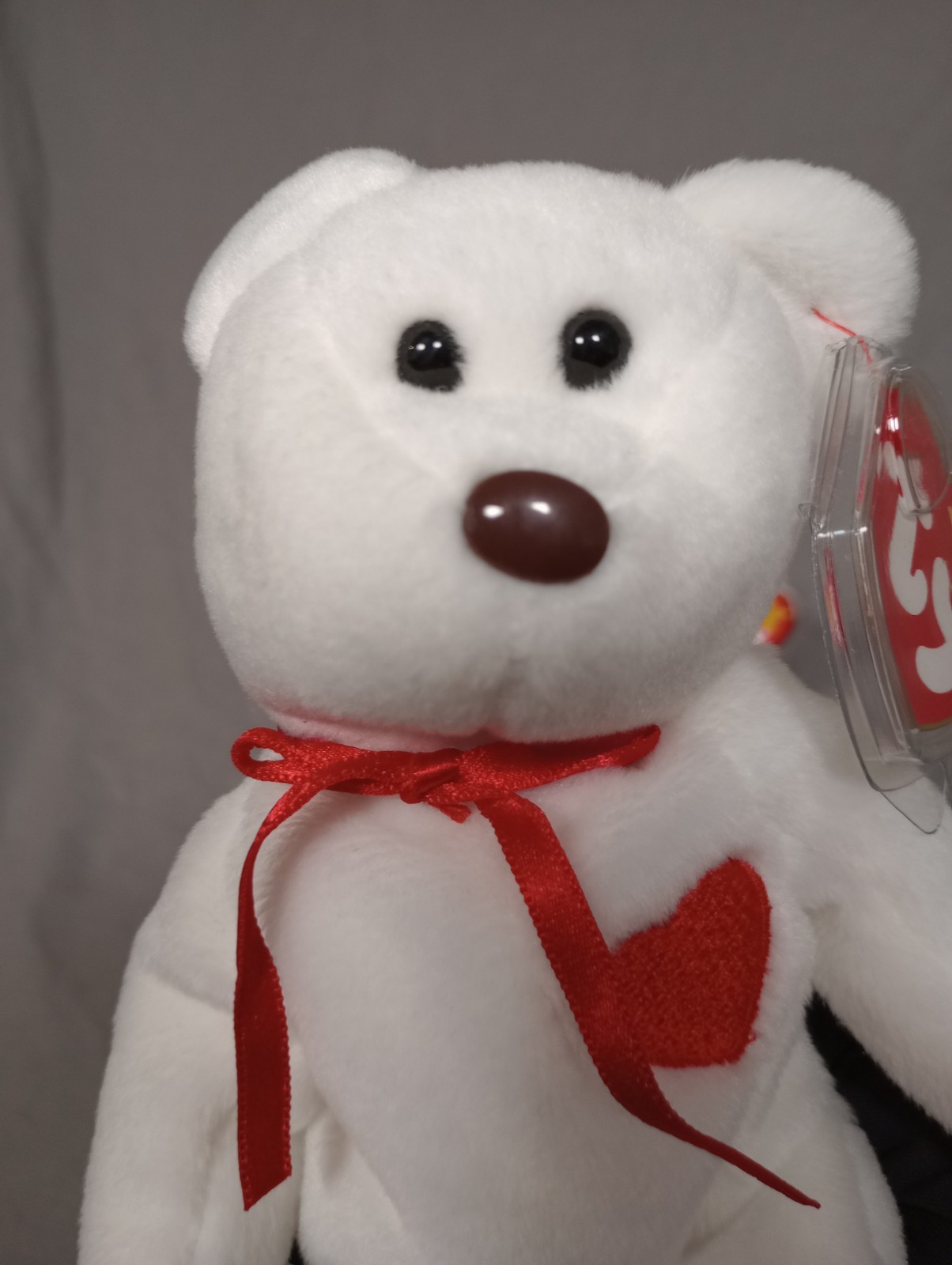 Beanie Babies Valentino 1993 Valentina 1999 With Swing Tags in Plastic Cases thumbnail 9