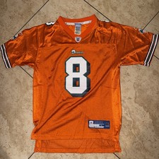 FLORIDA DOLPHINS JERSEY 8 CULPEPPER NFL AUTHENTIC YOUTH LARGE 14-16 Orange Wow!