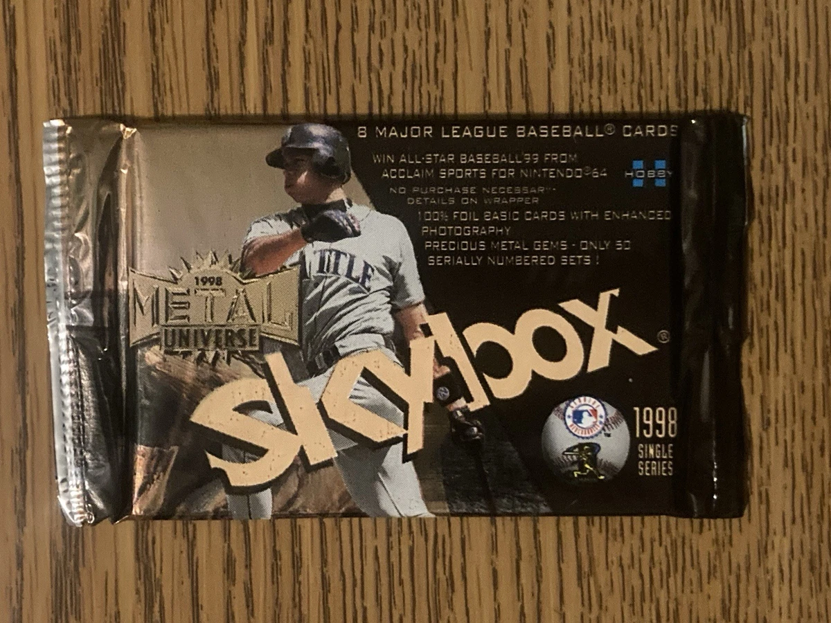 SkyBox 1998 Season Baseball Sports Trading Cards & Accessories for