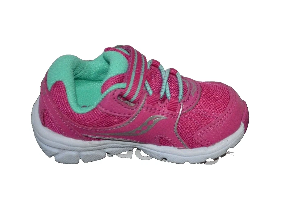 Zapatilla deportiva Saucony Vortex fucsia para niñas pequeñas talla 5M Foto 4 de 4