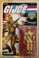 GI Joe Super 7 Reaction Plus O Ring Target Tiger Force Snake Eyes G.I. Figure