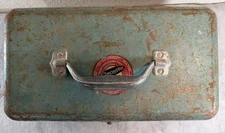 Vintage Simonsen Metal Products Co. Tackle Tool Box