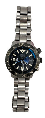 CITIZEN PROMASTER PMD56-2982 Men's Wristwatch Black Imported From Japan