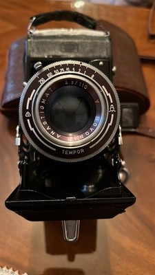 *** ZEISS Ikon *** Klappkamera Rollfilmkamera *** Novonar-Anastigmat 1:4.5 110mm