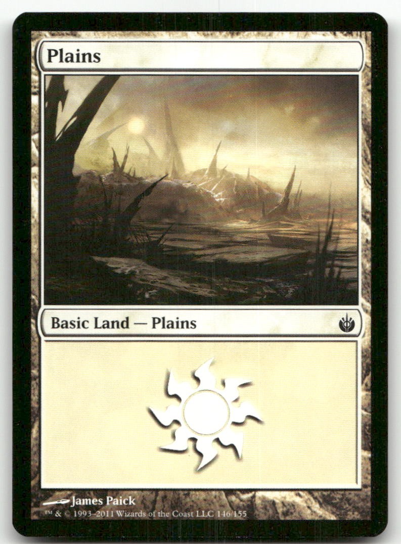 Plains (146) #146 (LP) Mirrodin Besieged MBS Magic MTG