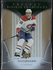 2018-19 Upper Deck Trilogy #71 Noah Juulsen #/999 Canadiens