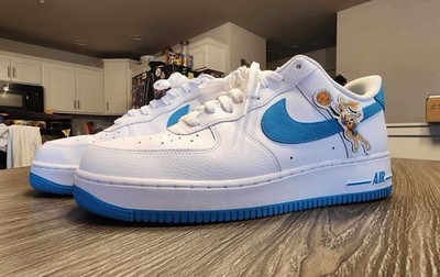 Space Jam X Nike Air Force 1 '07 Low ''Hare'' Size 12 (Gently Worn)